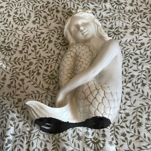 White mermaid decoration
